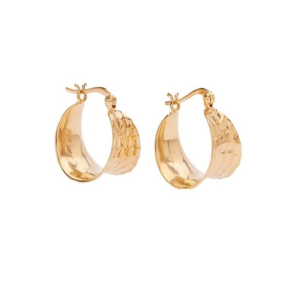 Pico Cleo Petit Hoop - FG Goldplated